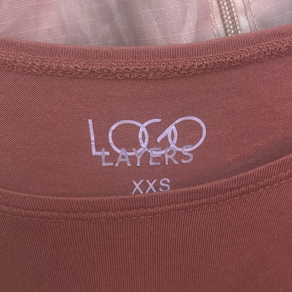 Logo Layers mauve with chiffon - Picture 6 of 6